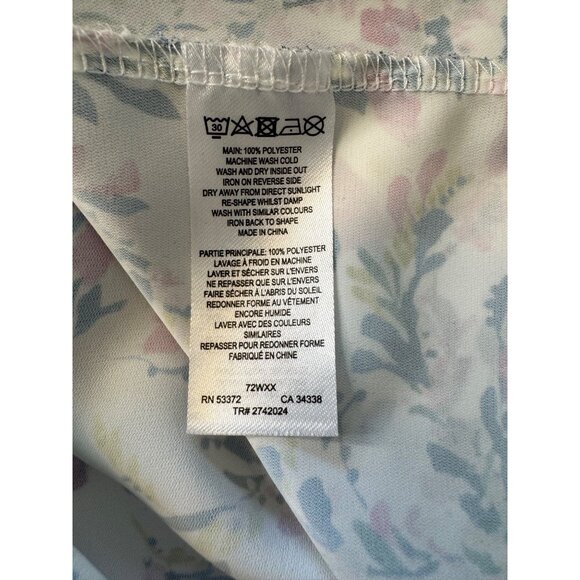 French Connection Cami Tank Size XL Sleeveless Color NWT Ruffle - Picture 5 of 8